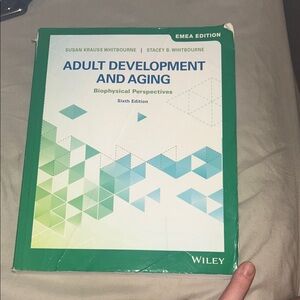Wiley Adult Development and Aging Book